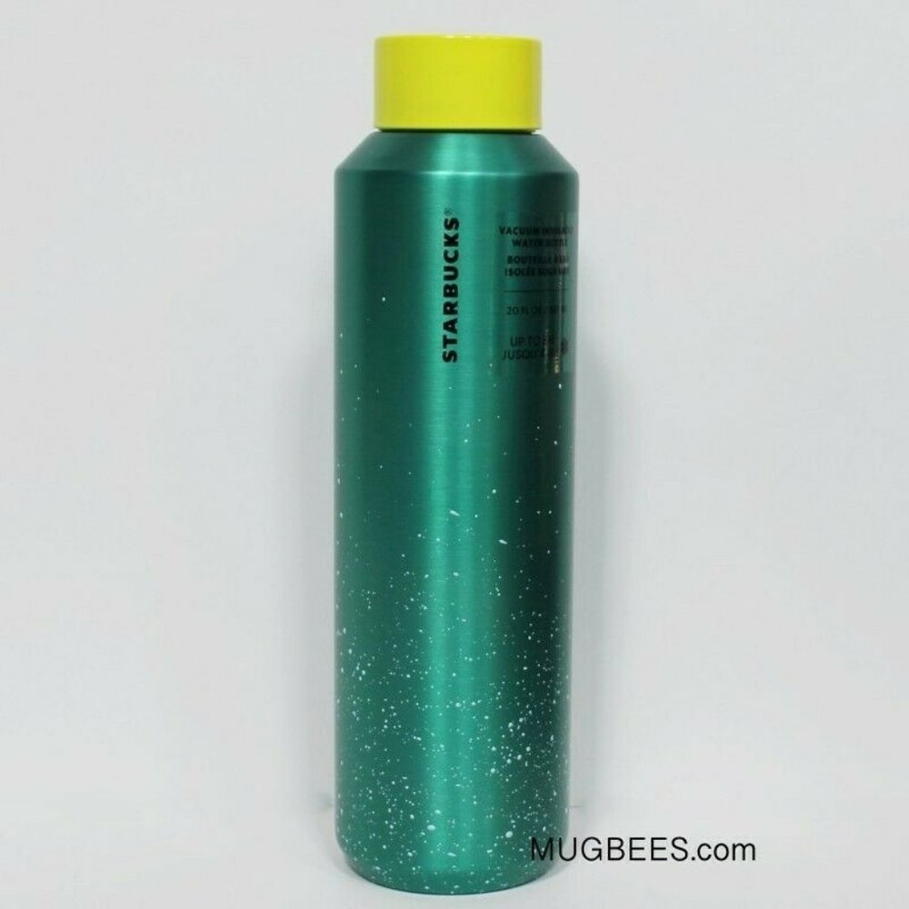 Starbucks 2020 Speckle Teal Stainless Steel Water Bottle 20 oz